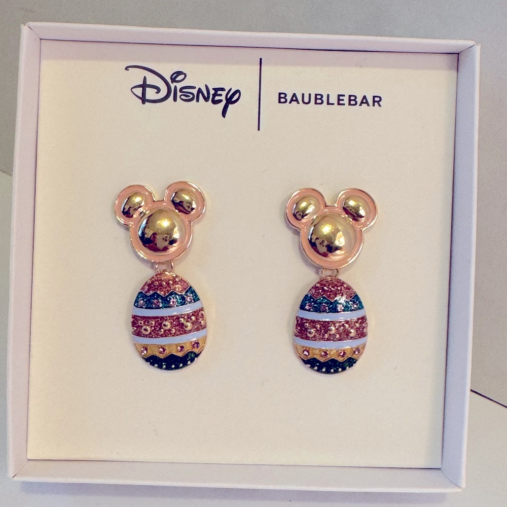 Disney BaubleBar Mickey Earrings
